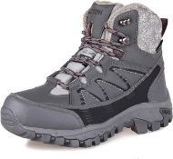 RRP £69.99 GRITION Women Hiking Boots Waterproof Winter Warm Mid Rise Ladies Comfortable Walking