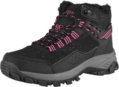 RRP £69.99 GRITION Women Walking Boots Ladies Waterproof Outdoor Lightweight High Rise Hiking