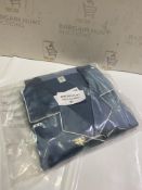 RRP £19.99 Keanu Ladies Satin Pyjamas - Long Sleeve Top with Long Bottoms - Silk Satin Pjs - Medium