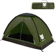RRP £59.99 Night Cat Camping Tent for 1 2 Person Man Waterproof Backpacking Tents Easy Setup