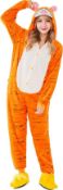 RRP £120 Set of 6 x FunnyCos Unisex Animal Onesie Adult Halloween Pyjamas Cosplay Costume Hooded