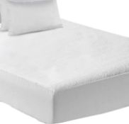 RRP £120, Set of 10 x ECOBIZ Cotton Single Waterproof Mattress Protector Single Bed Mattress