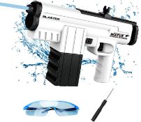 RRP £22.99 MNJR Electric Water Gun, 400ml High Capacity Automatic Water Spray Gun for Kids Adults,