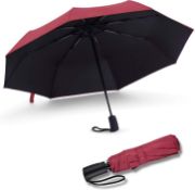 Approx RRP £80, Collection of Windproof UV-Blocker Travel Umbrella, 6 Pieces