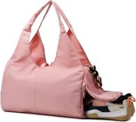 RRP £160, Set of 12 x Sports Gym Bag, Travel Duffle Bag with Shoes Compartment and Wet Pocket Yoga
