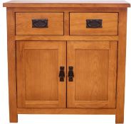RRP £215 AERATI OAK Sideboard Cabinet Kitchen Buffet Cabinet with Storage Classic Sideboard Buffet
