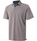 RRP £660, Lot of 22 x VEBOON Men's Collar Polo Shirt Dry Fit Casual Pique Polo Short Sleeve Button