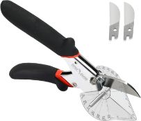 RRP £100 Set of 5 x FLORA GUARD Miter Shears - 45 to 135 Degree Multi Angle Trim Cutter, Gasket