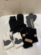 Collection of DANISH ENDURANCE Men's Socks, 9 Pairs