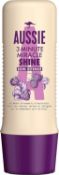 Set of 3 x Aussie 3 Minute Miracle Shine Intensive Care for Dull Hair in Australia Beach