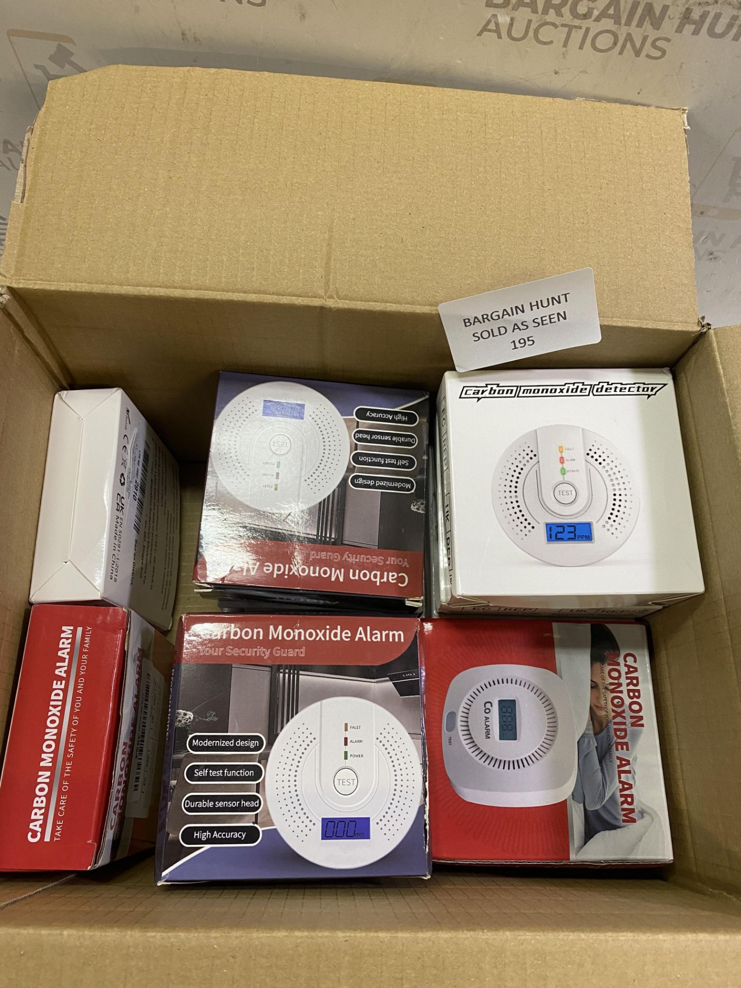 RRP £168 Set of 14 x Carbon Monoxide Detector,Carbon Monoxide Alarm, CO Detector With LED display, - Image 2 of 2