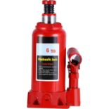 6T Heavy Duty Hydraulic Bottle Jack, Double Ram Bottle Jack Hydraulic Welded Bottle Jack Lifting