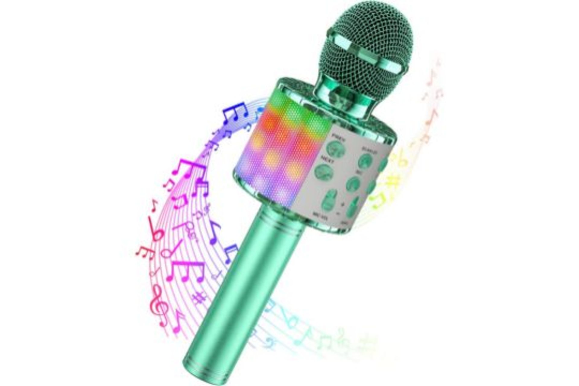 RRP £525, Set of 35 x Wowstar Bluetooth Microphone Karaoke, Wireless LED Karaoke Microphone with