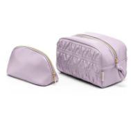 RRP £120 Set of 10 x Vlando 2PCS, Large Capacity Travel Cosmetic Bag and Makeup Brush Bag