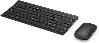 RRP £29.99 Seenda Small Wireless Keyboard and Mouse, seenda Ultra Compact Rechargeable USB