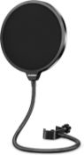 RRP £140 Set of 12 x Professional Microphone Pop Filter Mask Shield For Blue Yeti and Any Other