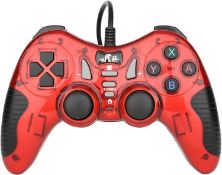 RRP £75 Set of 5 x Rii PC Controller,PS3 Gaming Controllers Wired USB Gamepad Compatible with PS3,