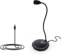 RRP £150 Set of 10 x USB Microphone for PC Computer Laptop Microphone with LED Mute Button Indicator