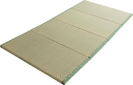 RRP £119 MAXYOYO Japanese Traditional Tatami Mat - 4 Folds Firm and Comfortable Futon Mattress