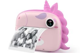 RRP £320 Set of 8 x HiMont Kids Camera Instant Print, Digital Camera for Kids with No Ink Print