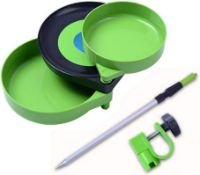 RRP £60 Set of 5 x Auveach Magnetic Pull Bait Tray with Buckle Mini Three Layers Plastic Plate