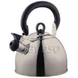 RRP £24, Set of 2 x Prima 2.5L Stainless Steel Whistling Kettle