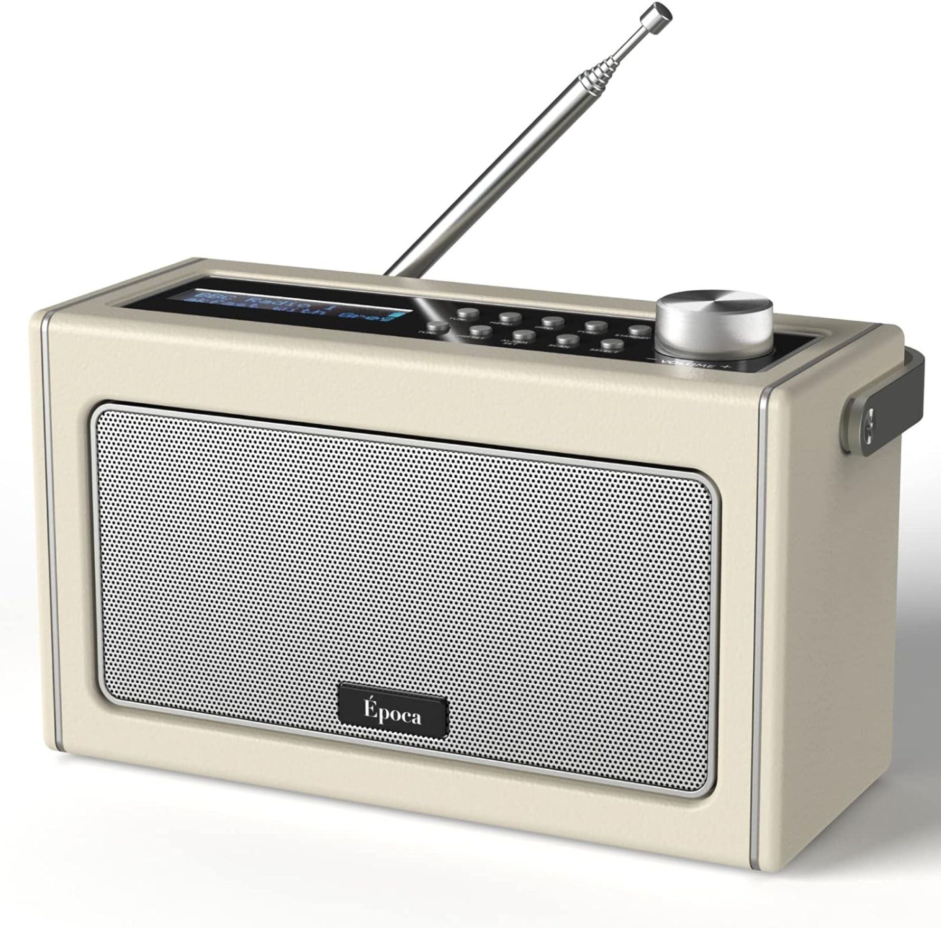 RRP £59.99 i-box DAB Radio Portable, DAB/DAB Plus Radio, FM Radio, Portable Bluetooth Speaker,