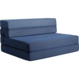 RRP £119 Milliard Folding Mattress Single, 11.5cm Thick High Density Foam Fold Out Sofa Chair Bed,
