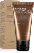 RRP £200 Set of 10 x BENTON Snail Bee High content Steam Cream 50g (1.76 oz.) - Intensive