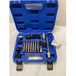 DAYUAN 17pcs Alternator Pulley Removal Tool Kit, Service Decoupler Insert Bit Socket Set Generator