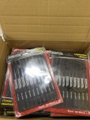 RRP £48 Set of 8 x 10-pack Barbarossa Octagonal Shape Carpenters Pencils | Medium Hard Graphite Lead