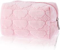 RRP £36 Set of 6 x Molain Cosmetic Bag, Cute Creamy Cloud Large Cosmetic Bag Travel Cosmetic Bag,