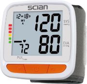 Scian Wrist Blood Pressure Monitor, Automatic Wrist Blood Pressure Cuff with Large LCD Display