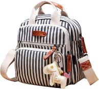 RRP £28.99 LCY Small Lightweight Baby Nappy Changing Bag Backpack Tote Bag Messenger Bag