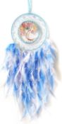 RRP £144 Set of 12 x Donko Dream Catcher Tree of Life Dream Catchers for Bedroom Blue&White