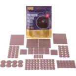 RRP £56 Set of 8 x Felt Pads | Furniture Pads | Felt Pads For Furniture - 194 Pieces, 9 Shapes &