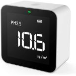 RRP £79.99 Temtop Air Quality Monitor, M10 Air Quality Detector for PM2.5 HCHO TVOC AQI with Real