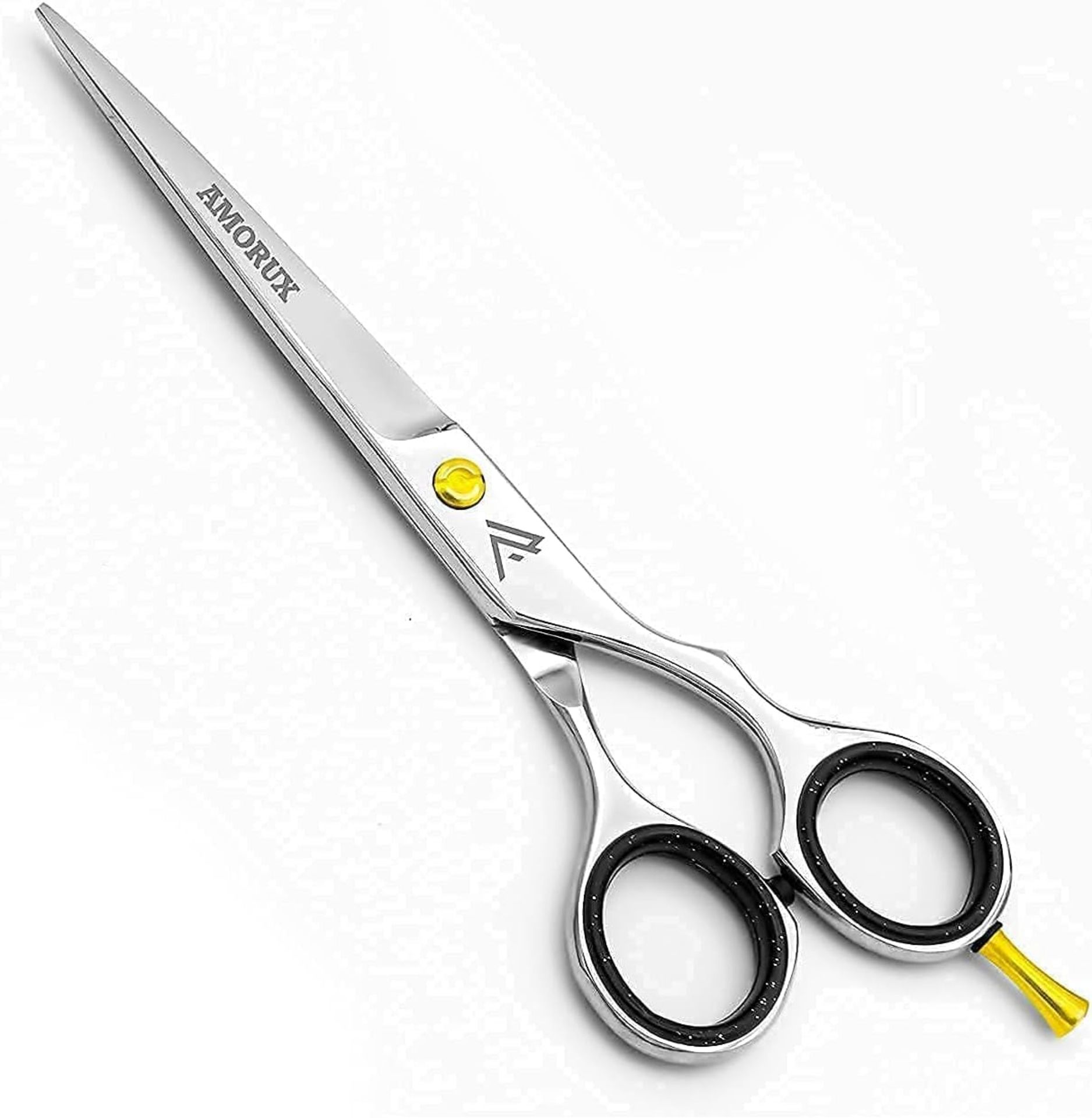 RRP £36 Set of 8 x Amorux Hairdressing Cutting Scissor for Professional Barbers 6.5Inch Beard