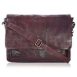 RRP £59.99 Lightweight Real Leather Bag For Office And College | For Men | Multiple Compartments |