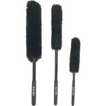 RRP £19.99 DUMI Wheel Cleaning Brush Kit - 100% Lambswool Dusters for Car Rims with Rubber Grip -