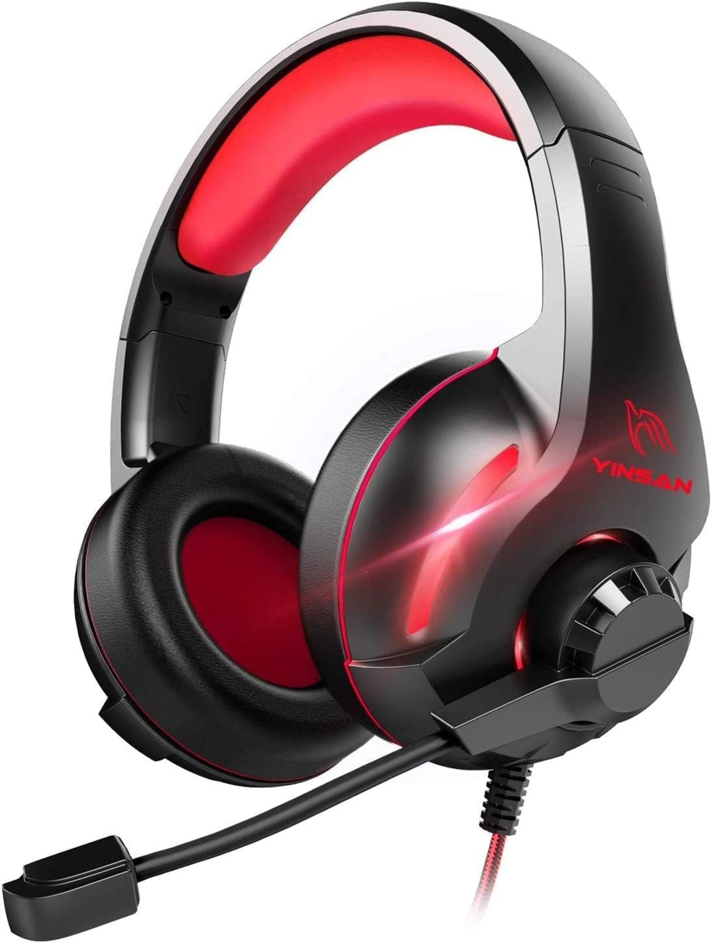 RRP £80 Set of 4 x YINSAN Gaming Headset for Nintendo Switch, PS4 Headset with Mic Xbox One Gaming