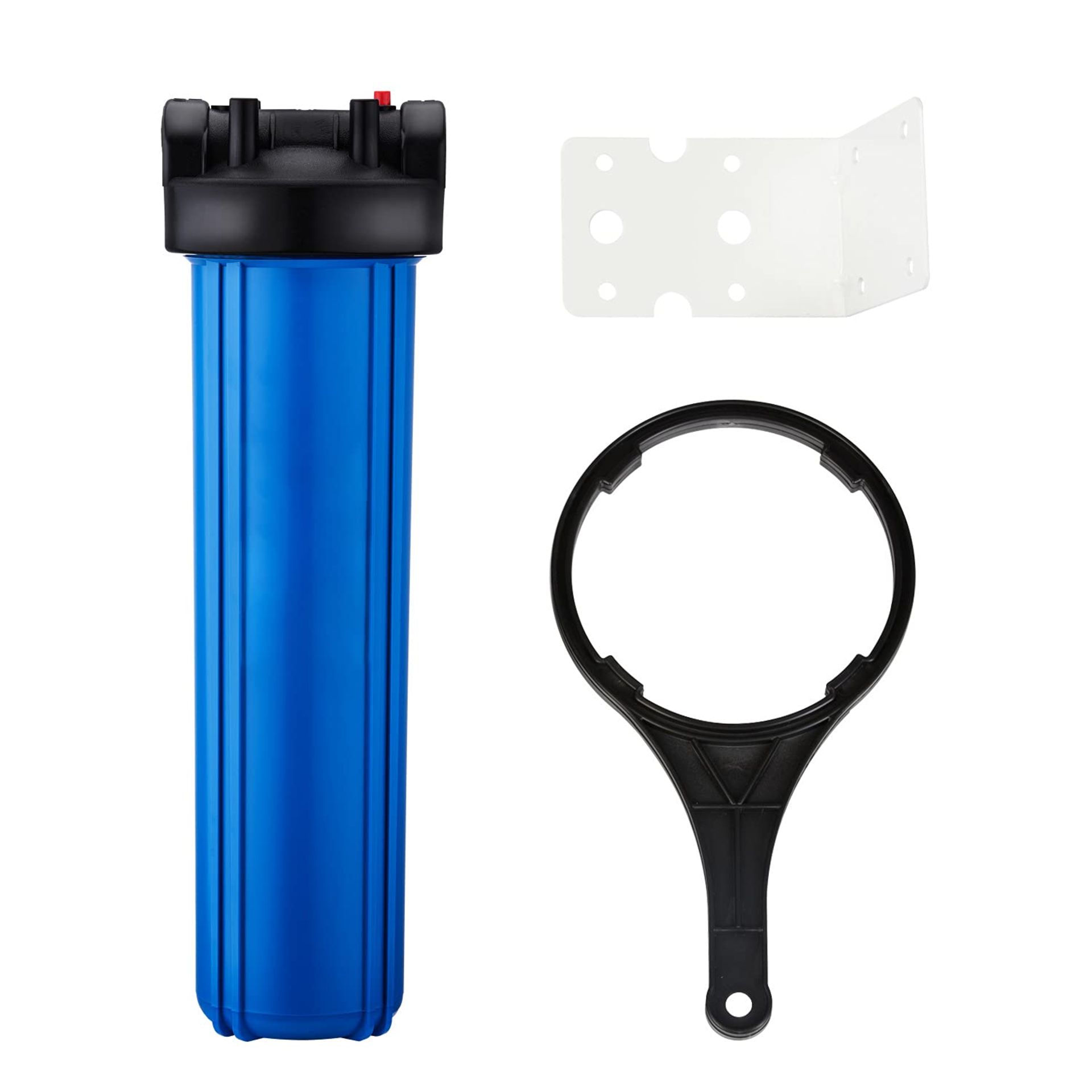 RRP £49.99 Geekpure 20 Inch Whole House Water Filter Housing 1-Inch Outlet/Inlet with Wrench and