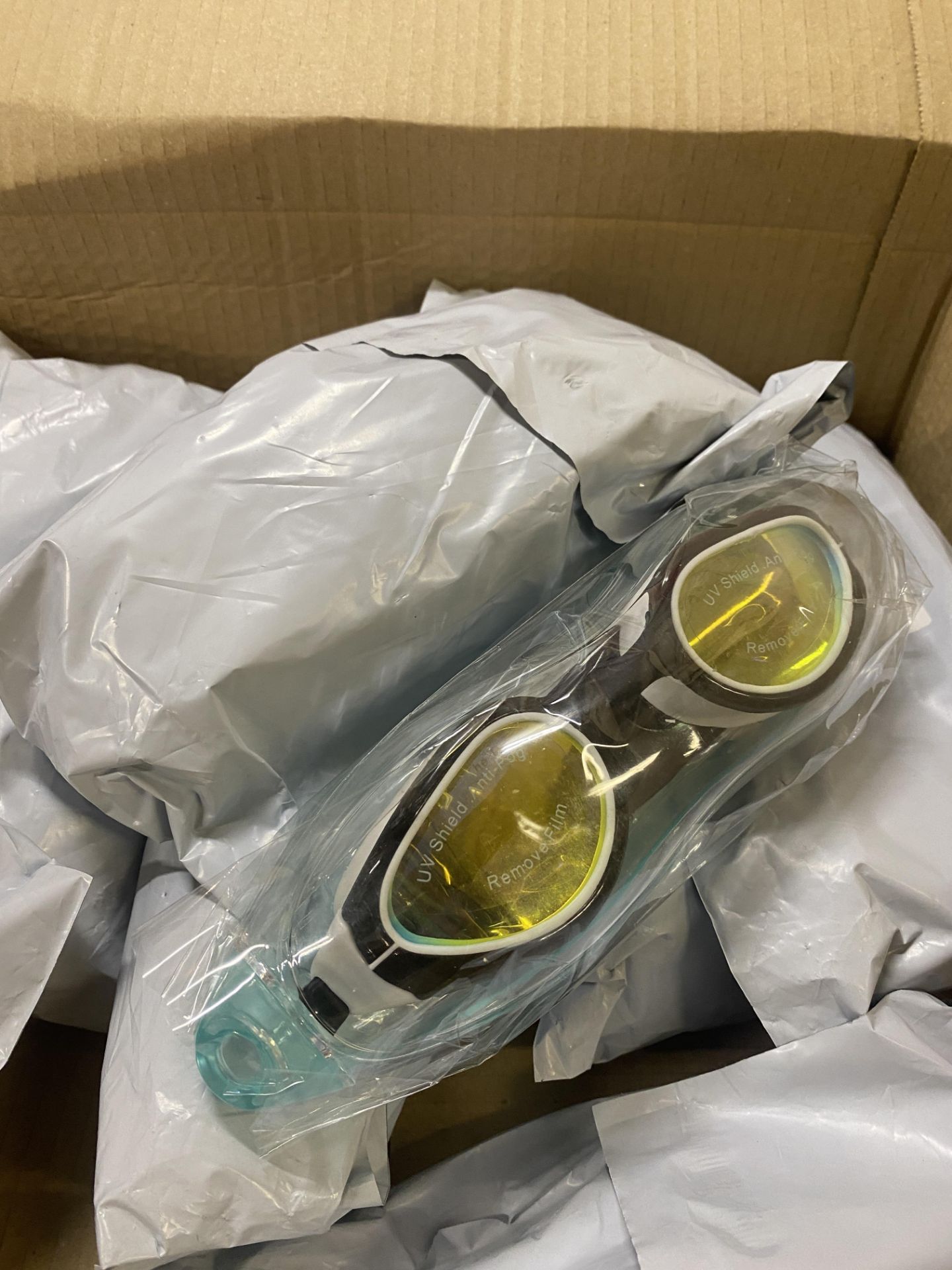 RRP £20 Set of 2 x Tuocal Swimming Goggles, Anti Fog No Leaking UV Protection Waterproof Swimming - Image 2 of 2