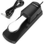 RRP £169 Set of 13 x Sustain Pedal for Keyboard, Sovvid Upgrade Universal Piano Foot Pedal with