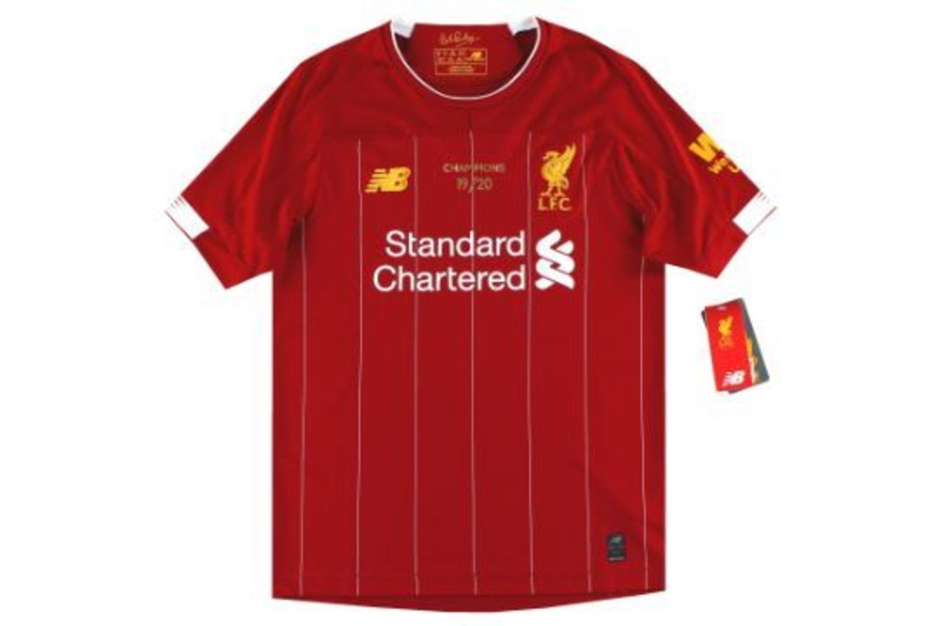 2019-20 Liverpool New Balance 'Champions' Home Shirt *w/tags*, Large LFC Football Shirt