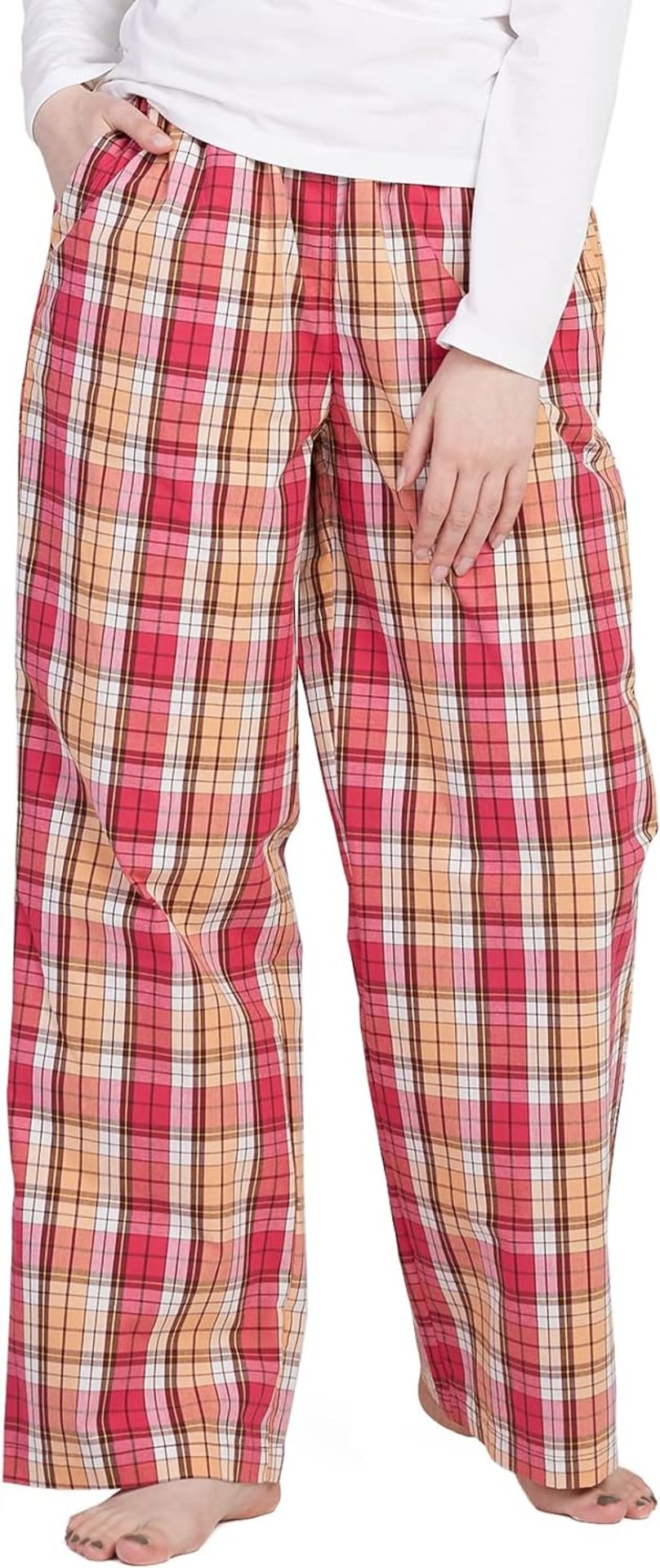 RRP £1,400 Lot of 72 x LAPASA Women's Pyjama Pants Brushed Cotton Flannel Bottoms, Microfleece - Image 2 of 4