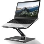 RRP £34.99 Minthouz Laptop Stand for Desk, Ergonomic Laptop Riser,Height & Angle Adjustable Computer