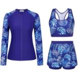 Approx RRP £1,500 Large Collection (70 Pieces) of JASAMBAC Women's Wear, Swimming Costumes