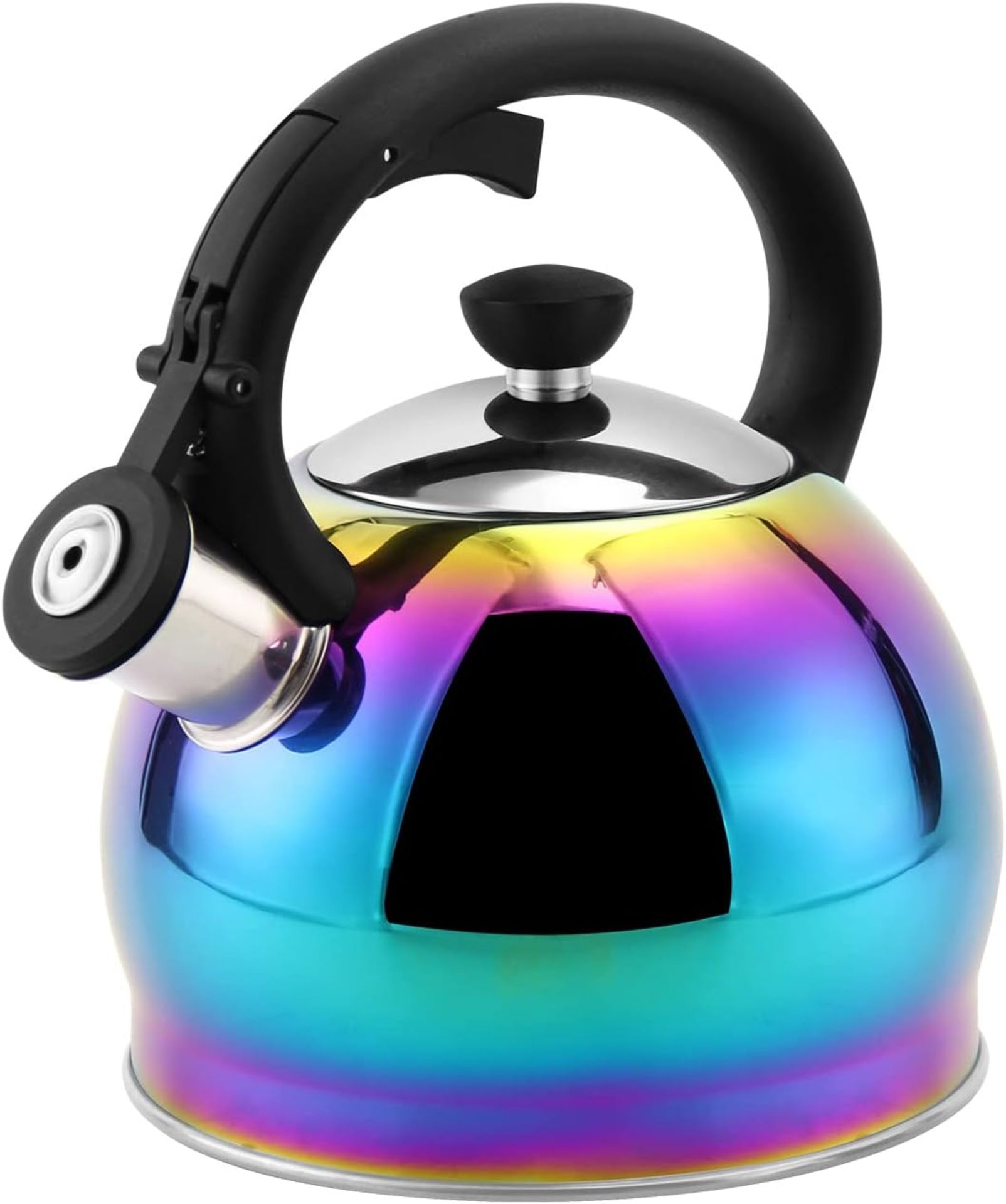 RRP £25.99 SHANGZHER 304 Stainless Steel Coffee Tea Kettles Whistling Kettle for Gas Hob Induction
