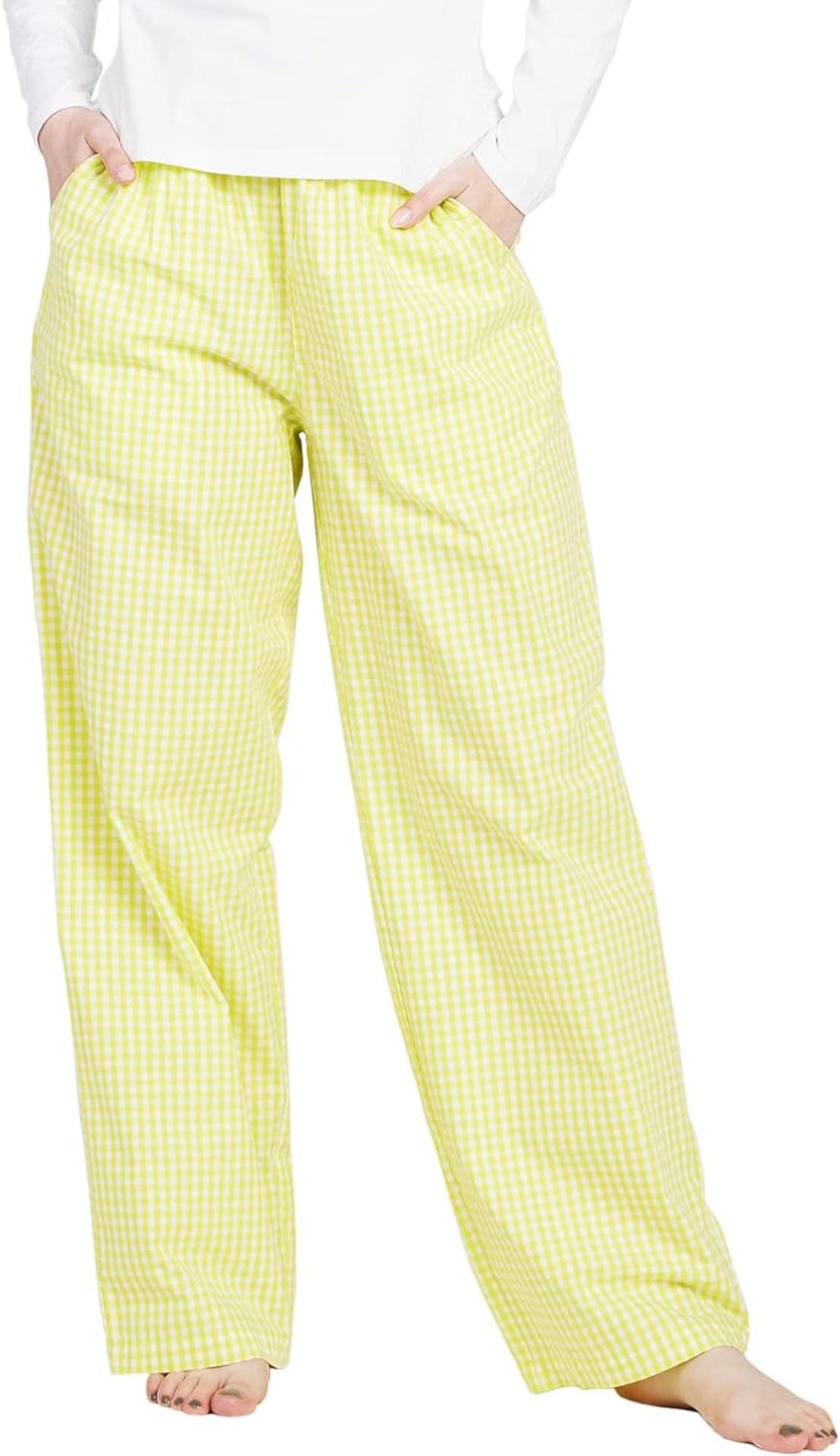 RRP £1,400 Lot of 72 x LAPASA Women's Pyjama Pants Brushed Cotton Flannel Bottoms, Microfleece